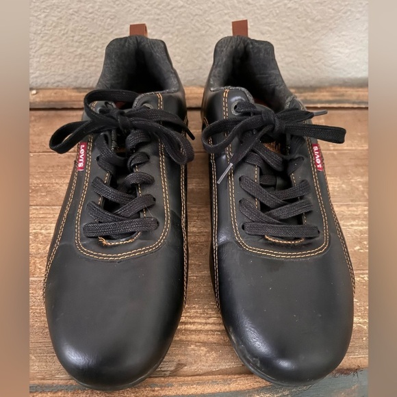 Levi's Other - LEVI Men’s Black, Casual, Faux Leather Upper, Lace Up Shoes/Sneakers  Size 13